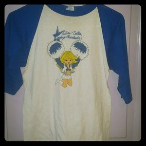 Vintage Dallas Cowboys cheerleader shirt