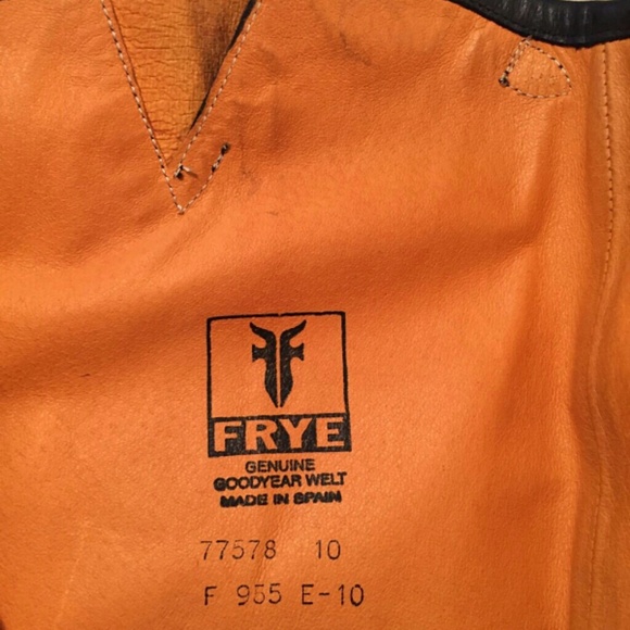 Frye Dorado inside zip 77578