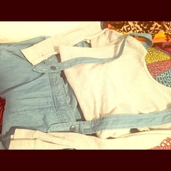 NWOT Urban Outfitters Blue Overalls