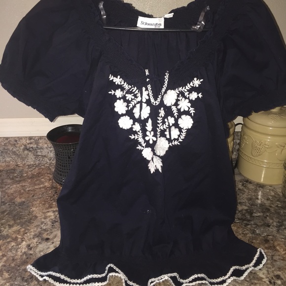 St. John's Bay boho top PL
