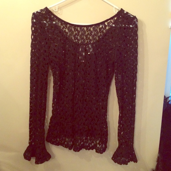 Thin, patterned sweater/top - Picture 1 of 2