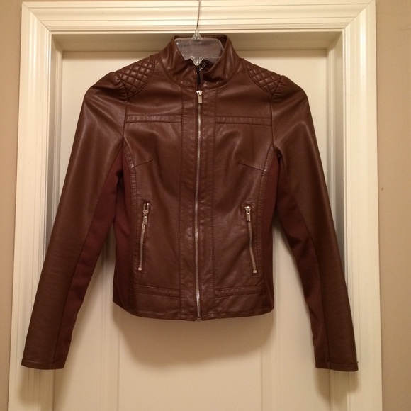 Reduced! Express Faux Leather Jacket for sale!