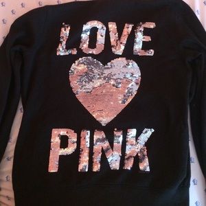 Black PINK zip up jacket