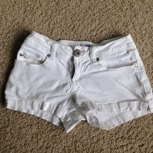 White shorts