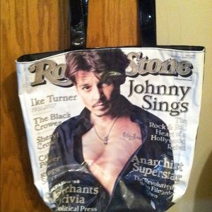 💘ROLLING STONES JOHNNY DEPP BAG💘
