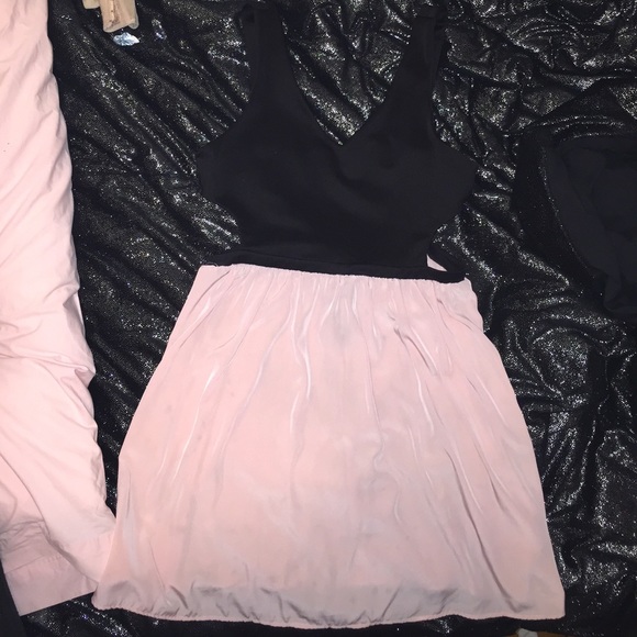 gorgeous cream and black Charlotte Russe dress