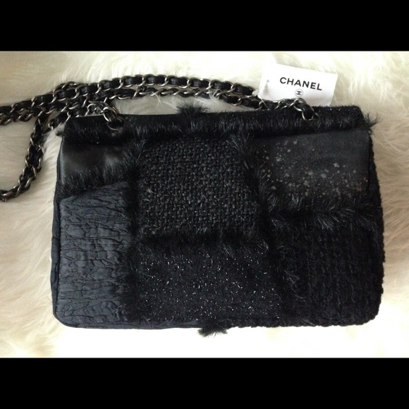 🚫SOLD!! Chanel Jumbo Tweed Flap - Picture 2 of 4