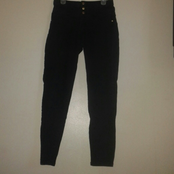 Black High Waisted Pants