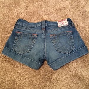 True Religion Shorts!