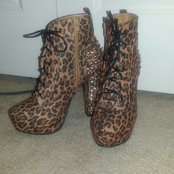 Cheetah Booties