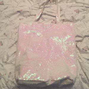 ✨White Sparkly Tote Bag✨