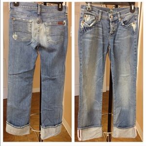 7 for All Mankind boyfriend jeans