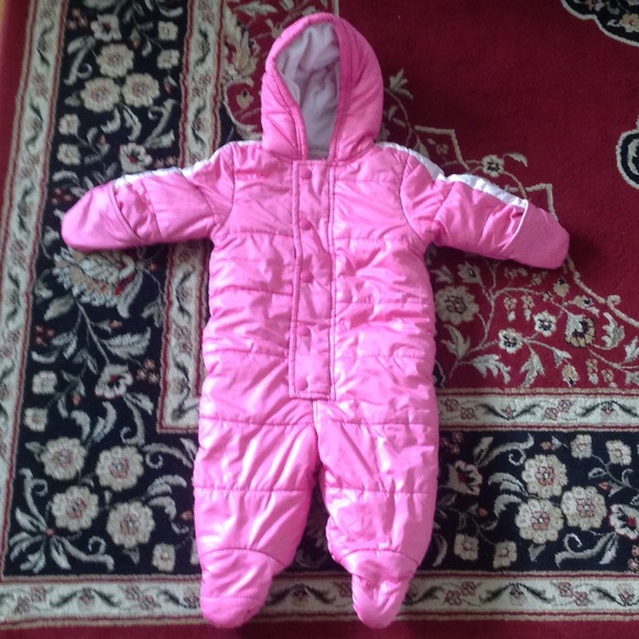 Baby girl snowsuit