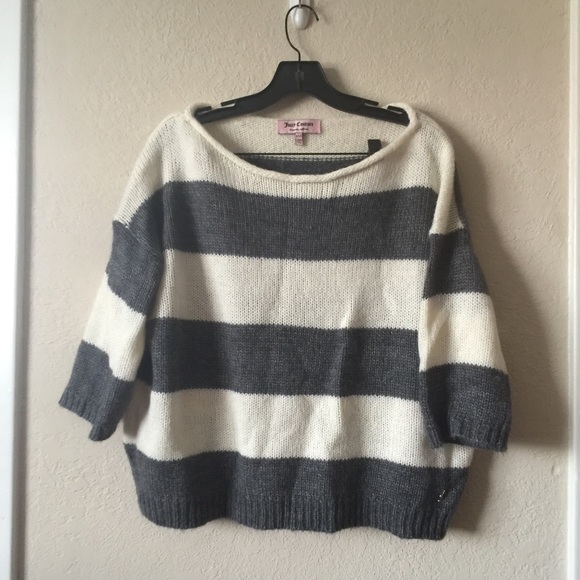 Juicy couture striped sweater