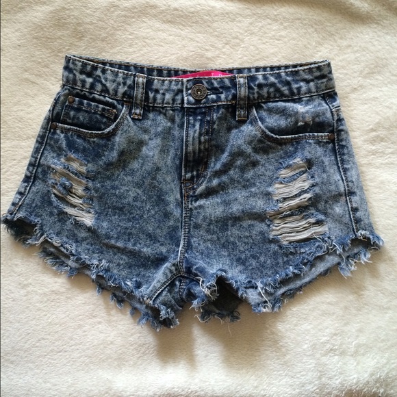high-waist shorts