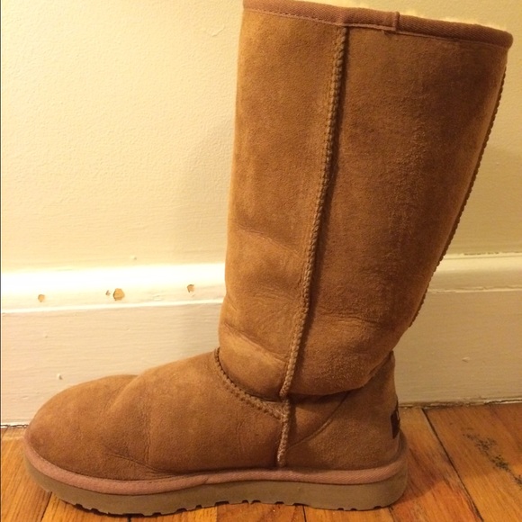 Tall chestnut uggs size 8.5-9