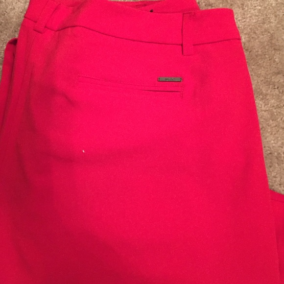 Red Dress Pants