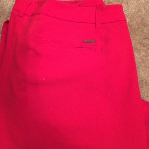Red Dress Pants