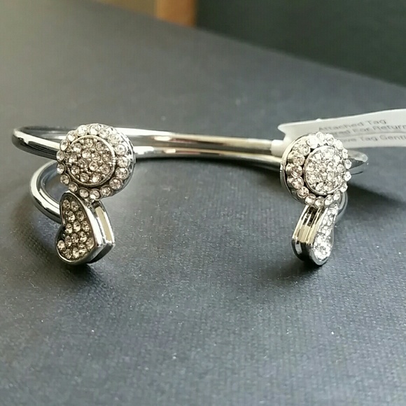 Pave bangle set 2pcs - Picture 3 of 4