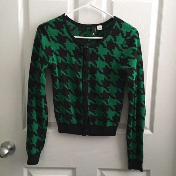 Green Cardigan