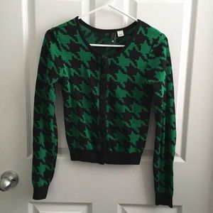 Green Cardigan