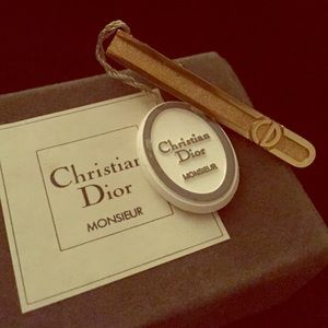 Men's Christian Dior tie clip