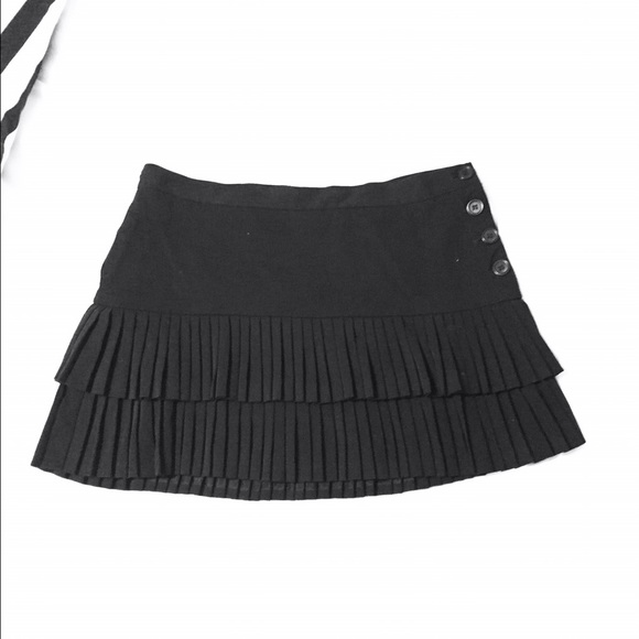 BCBGMAXAZRIA mini skirt black size 8
