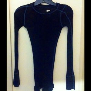 Free People Black Thermal