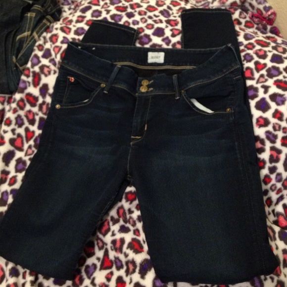 Hudson Jeans, Collin Flap Skinny Jeans.dark wash - Picture 1 of 4