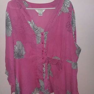 Pink flow shirt