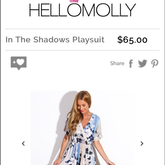 Hello Molly Fashion Playsuit - Picture 2 of 4