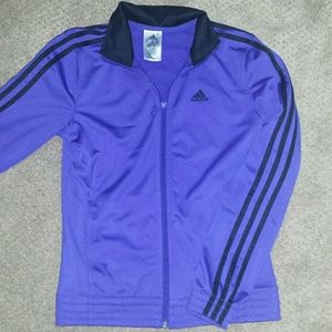 Purple adidas jacket