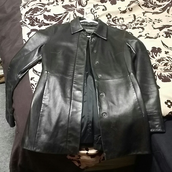 Leather jacket
