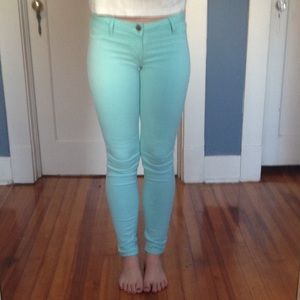 Mint Green jeans