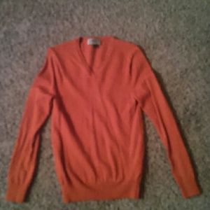 Orange sweater