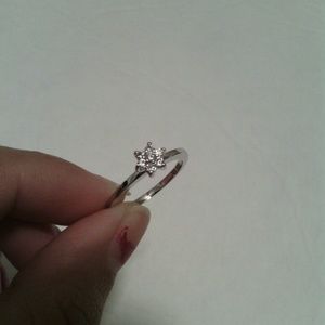 .925 sterling silver ring sz 9