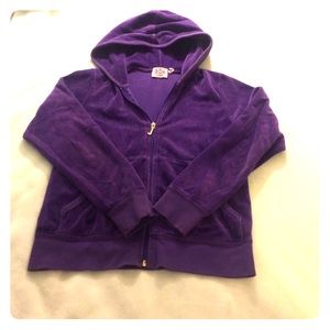 Juicy couture track sweatshirt kids size 12
