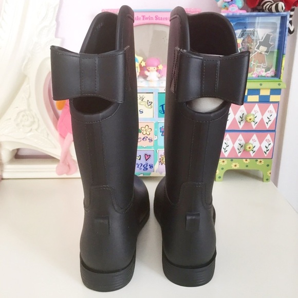 Nib Henry Ferrera Bow Back Rain Boots 