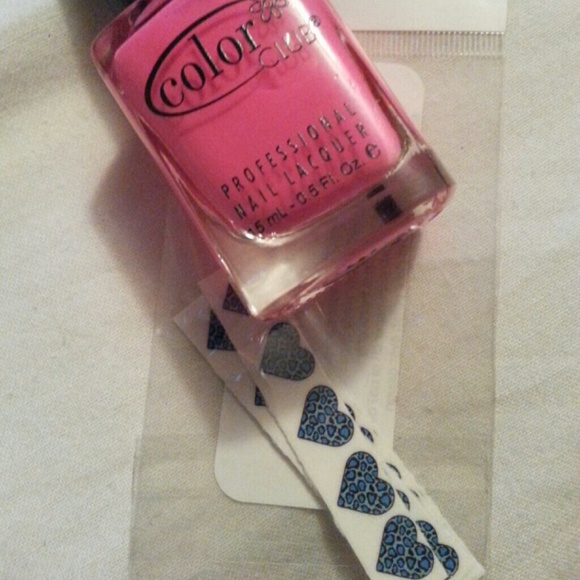 Color club & nail decal