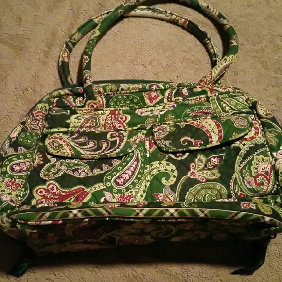 Vera Bradley purse zipper w/ 2 handles