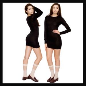 American Apparel Crew Knit Sweater Dress