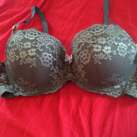 Army green bra