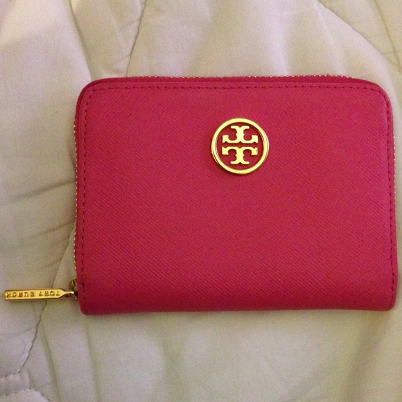 Authentic Tory Burch Zip Coin Case