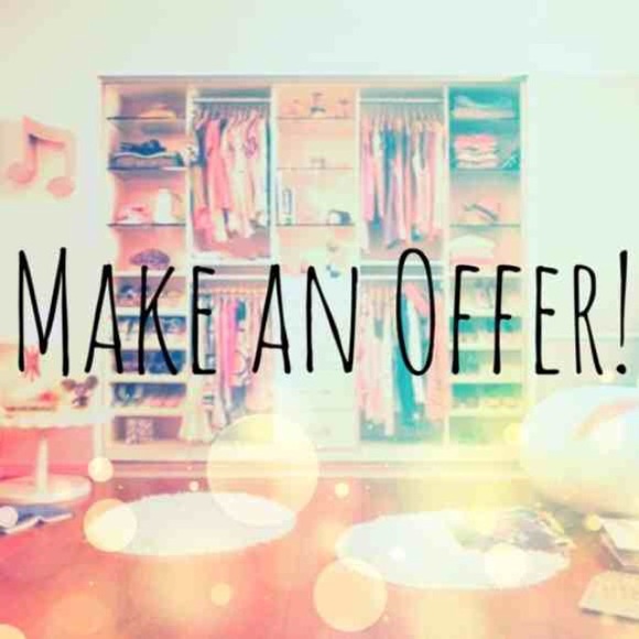 All reasonable offers accepted!