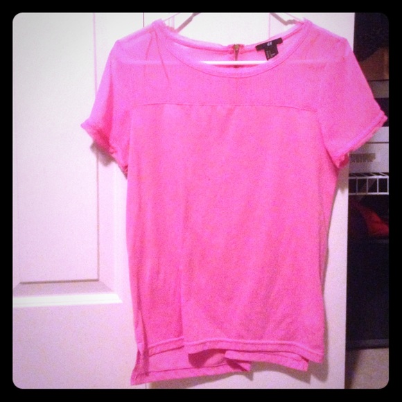 Hot pink dress shirt