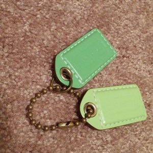 Authentic large coach hangtags!