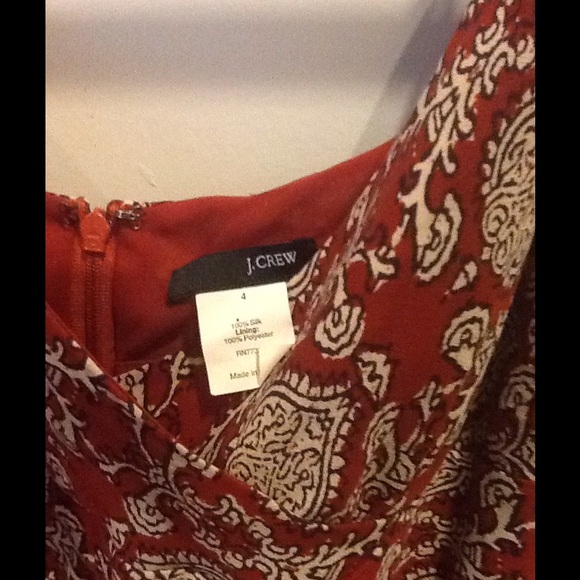 J.CREW Red Dress