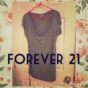 Forever 21 Grey Top