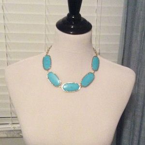Kendra Scott Valencia necklace (turquoise)