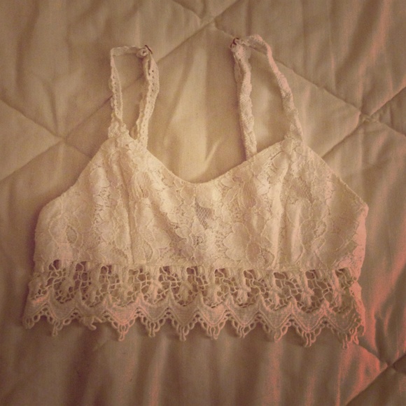 Crochet bra top